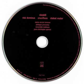 CD Antonio Vivaldi: Nisi Dominus - Stabat Mater
