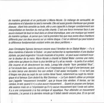 CD Antonio Vivaldi: Nisi Dominus - Stabat Mater