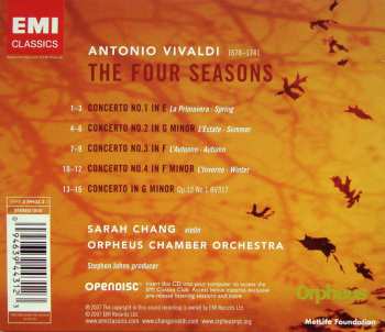 CD Antonio Vivaldi: The Four Seasons