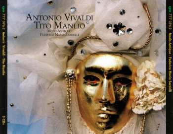 3CD/Zestaw pudełkowy Antonio Vivaldi: Tito Manlio
