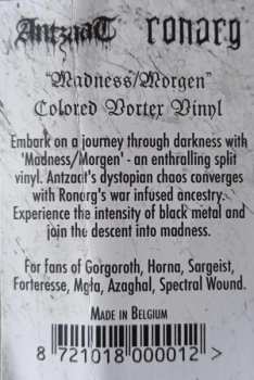 LP Antzaat: Madness / Morgen