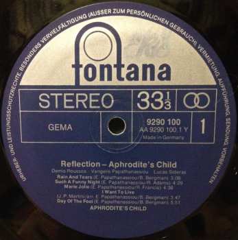 LP Aphrodite's Child: Reflection