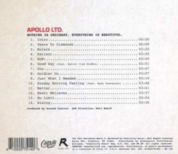 CD Apollo LTD: Nothing Is Ordinary. Everything Is Beautiful.