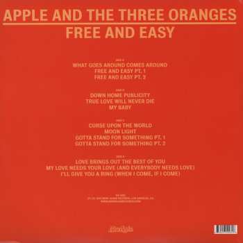 2LP Apple & The Three Oranges: Free And Easy