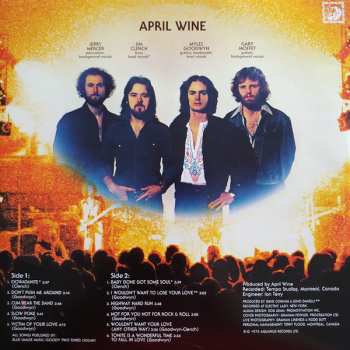 LP April Wine: Stand Back CLR