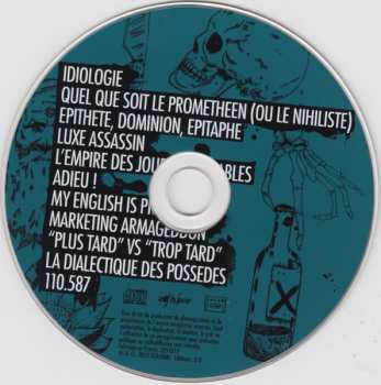 CD AqME: Épithète, Dominion, Épitaphe