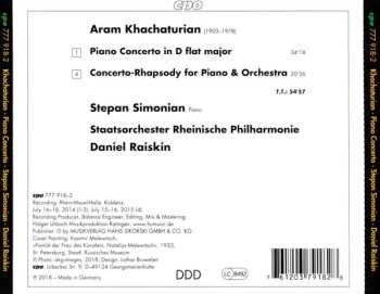 CD Aram Khatchaturian: Piano Concerto; Concerto-Rhapsody