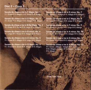 2SACD Arcangelo Corelli: Opus 1 & 3: Church Sonatas