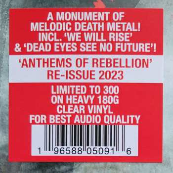 LP Arch Enemy: Anthems Of Rebellion CLR | LTD