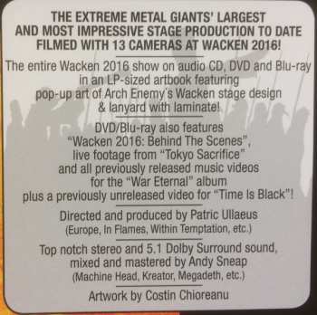 CD/DVD/Zestaw pudełkowy/Blu-ray Arch Enemy: As The Stages Burn!