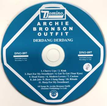 CD Archie Bronson Outfit: Derdang Derdang DIGI