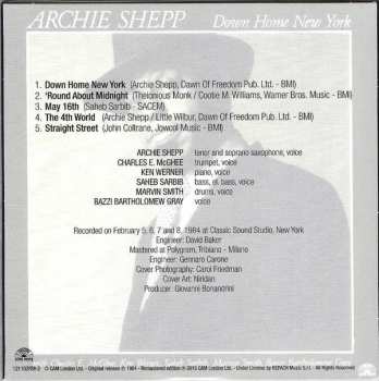 4CD/Zestaw pudełkowy Archie Shepp: The Complete Remastered Recordings On Black Saint & Soul Note