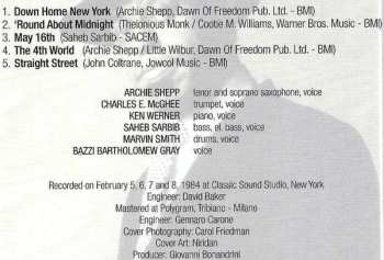 4CD/Zestaw pudełkowy Archie Shepp: The Complete Remastered Recordings On Black Saint & Soul Note
