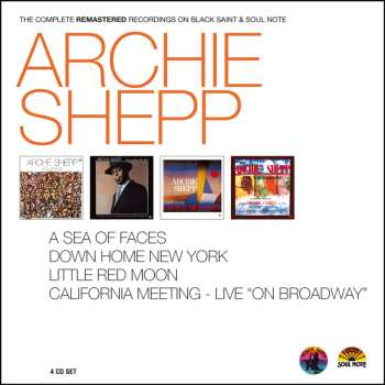 4CD/Zestaw pudełkowy Archie Shepp: The Complete Remastered Recordings On Black Saint & Soul Note