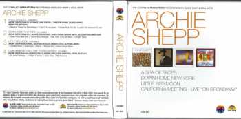 4CD/Zestaw pudełkowy Archie Shepp: The Complete Remastered Recordings On Black Saint & Soul Note
