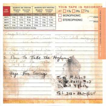 5CD/Zestaw pudełkowy Joni Mitchell: Archives Volume 1: The Early Years 1963-1967 