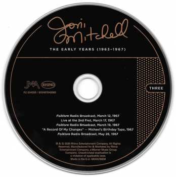 5CD/Zestaw pudełkowy Joni Mitchell: Archives Volume 1: The Early Years 1963-1967 