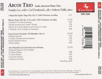 CD The Arcos Trio: Latin American Piano Trios
