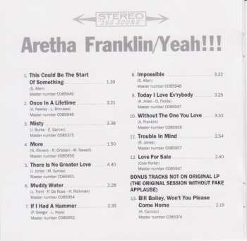CD Aretha Franklin: Yeah!!!