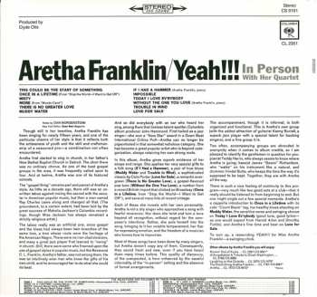 LP Aretha Franklin: Yeah!!! LTD