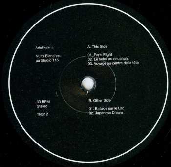 LP Ariel Kalma: Nuits Blanches Au Studio 116