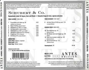 CD Arion Trio: Schubert & Co. - Romantic Songs For Horn, Soprano And Piano