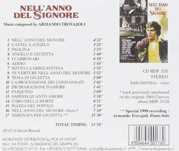 CD Armando Trovaioli: Nell'Anno Del Signore (Original Soundtrack)