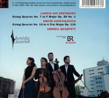 CD Armida Quartett: Beethoven · Shostakovich