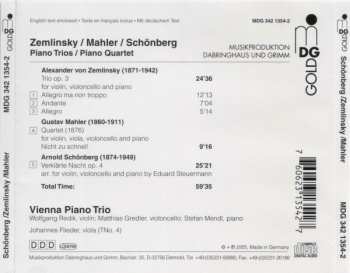 CD Arnold Schoenberg: Verklärte Nacht Op. 4 (Arr. For Piano Trio) / Piano Trio Op. 3 / Piano Quartet
