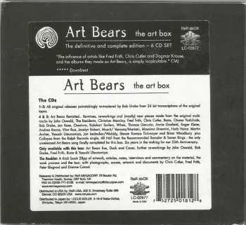 6CD/Zestaw pudełkowy Art Bears: The Art Box