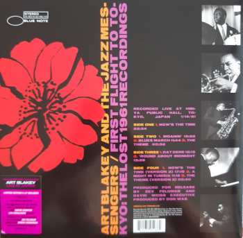 2LP Art Blakey & The Jazz Messengers: First Flight To Tokyo: The Lost 1961 Recordings LTD