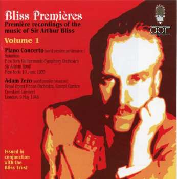 CD Arthur Bliss: Klavierkonzert