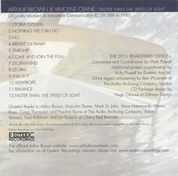 CD Arthur Brown: Faster Than The Speed Of Light