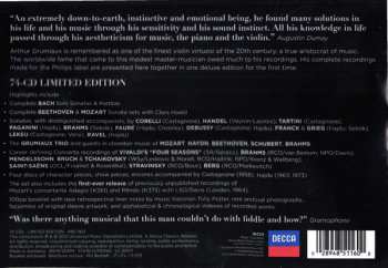 74CD/Zestaw pudełkowy Arthur Grumiaux: Complete Philips Recordings LTD