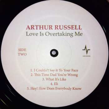 2LP Arthur Russell: Love Is Overtaking Me