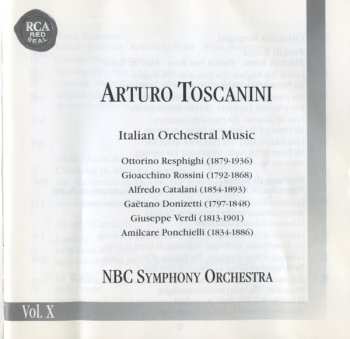 2CD Arturo Toscanini: Vol. 10: Italian Orchestral Music