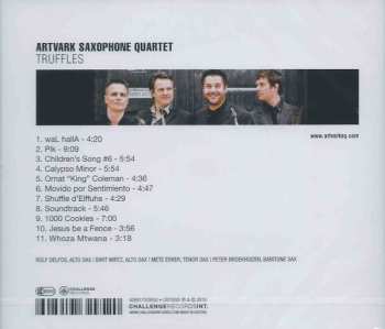 CD Artvark Saxophone Quartet: Truffles