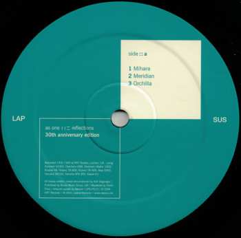 2LP As One: Reflections (30th Anniversary Edition)