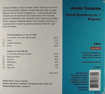 CD DR RadioSymfoniOrkestret: Choral-Symphony No. 7 / Requiem