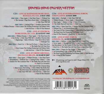 10CD/Zestaw pudełkowy Asia: The Official Live Bootlegs Volume 1