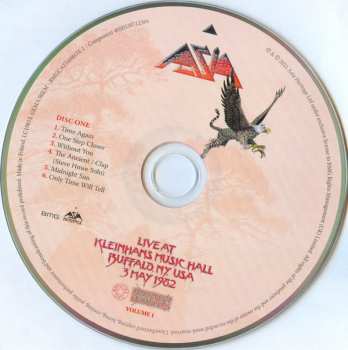 10CD/Zestaw pudełkowy Asia: The Official Live Bootlegs Volume 1