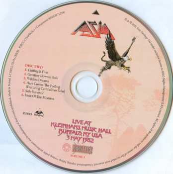 10CD/Zestaw pudełkowy Asia: The Official Live Bootlegs Volume 1