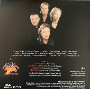 5CD/Zestaw pudełkowy Asia: The Reunion Albums 2007-2012 Box Set