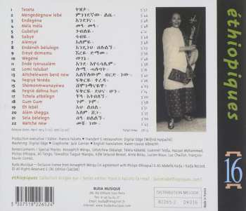 CD Asnakech Worku: Éthiopiques 16: The Lady With The Krar