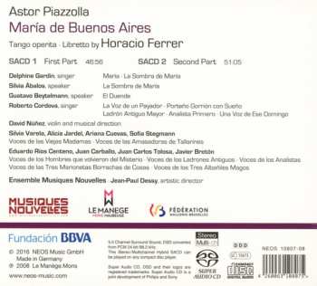 2SACD Astor Piazzolla: María de Buenos Aires