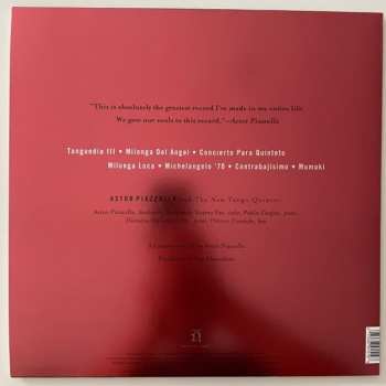 3LP/Zestaw pudełkowy Astor Piazzolla: The American Clavé Recordings