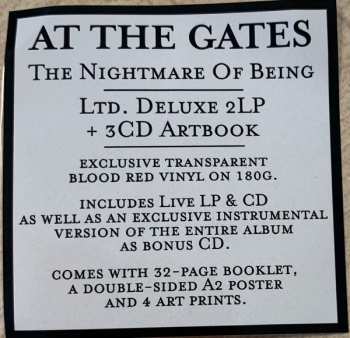 2LP/3CD/Zestaw pudełkowy At The Gates: The Nightmare Of Being DLX | LTD | CLR