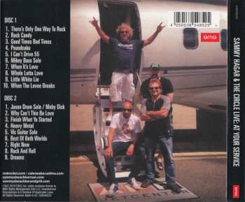 2CD Sammy Hagar & The Circle: At Your Service
