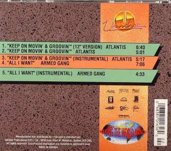 CD Atlantis: Keep On Movin' & Groovin' / All I Want