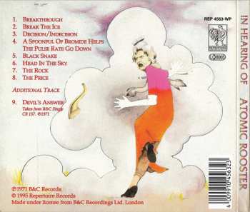 CD Atomic Rooster: In Hearing Of DIGI